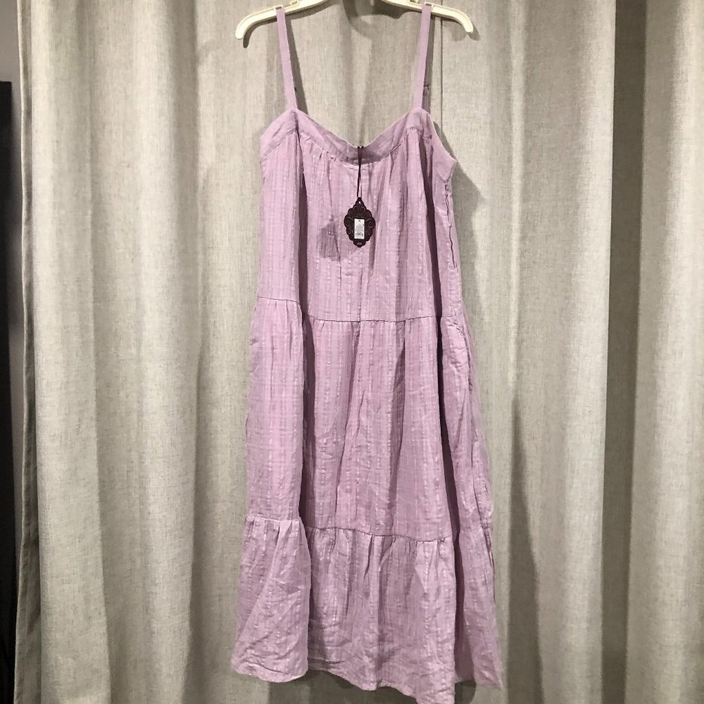 Knox Rose midi dress sundress cotton blend XL
